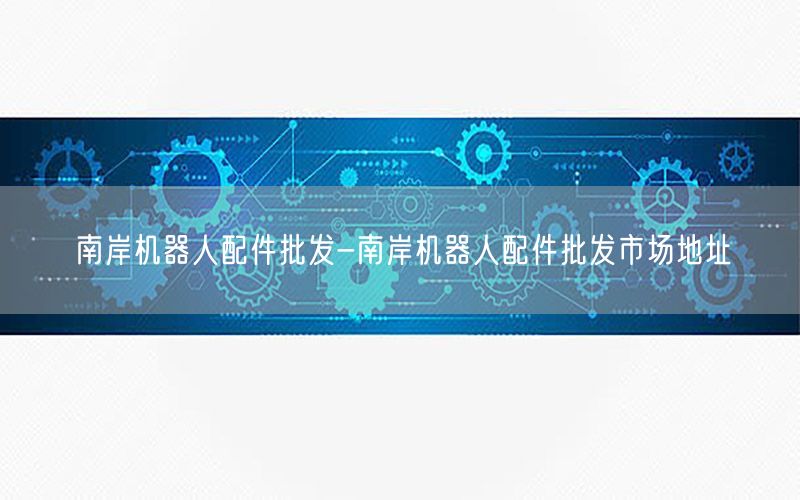 南岸机器人配件批发-南岸机器人配件批发市场地址