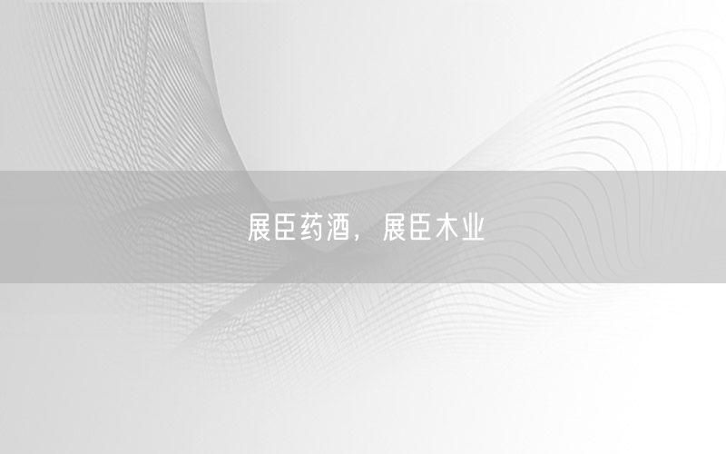 展臣药酒，展臣木业