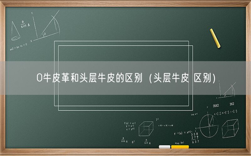 0牛皮革和头层牛皮的区别（头层牛皮 区别）
